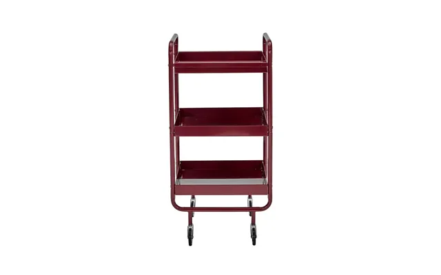 House Doctor - Roll Trolley Burgundy