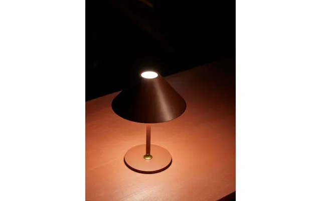 Hygge Portable Table Lamp Black Halo Design - Living Room