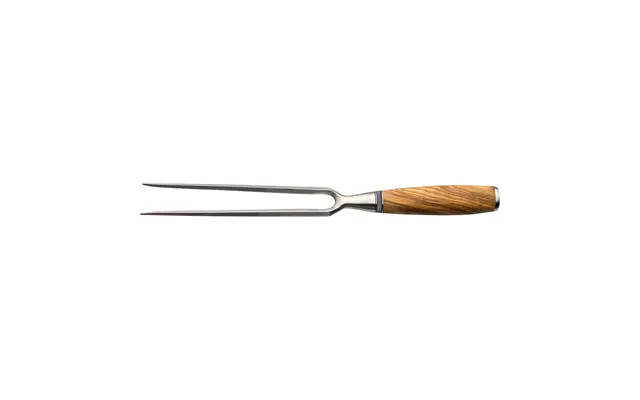 Katana Saya Olivewood Carving Fork 18cm