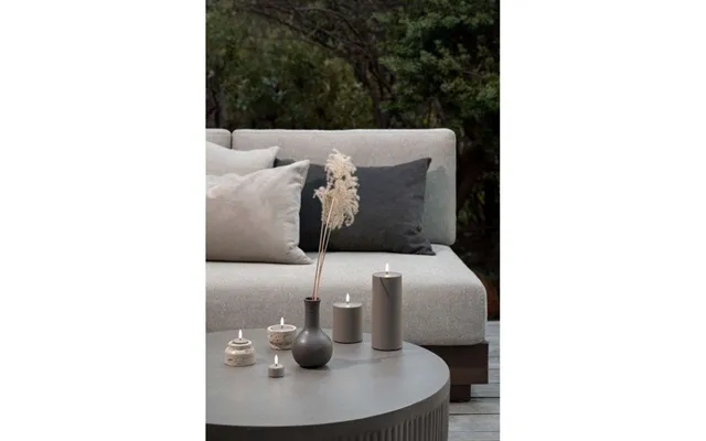 Led Candle 3.9 Cm Beige, Set Of 2, Battery Operated Uyuni Lighting - Living Room