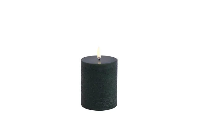 Led Pillar Candle, 10.1 Cm, Pine Green - Uyuni Lighting