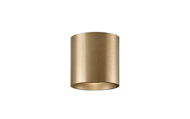 Light-point - Solo 2 Round Ceiling Lamp 10w 2700k Brass