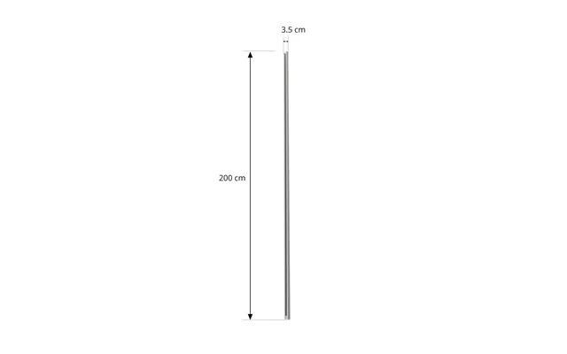 Linaro Power Rail, 2 M, White, Single-circuit Track Lighting System - Lindby