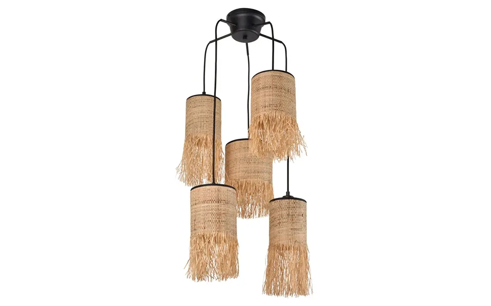 Market Set - Formentera Hanging Light, 5-bulb, Round