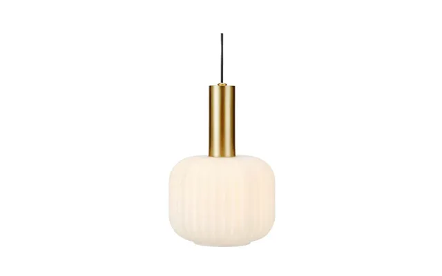 Markslöjd - Sober Pendant Small Brushed Brass White