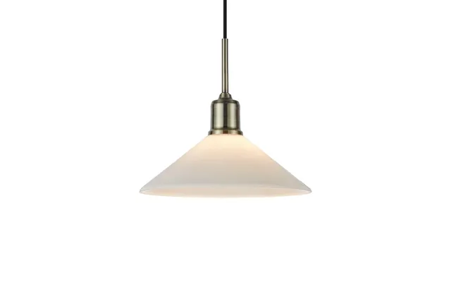 Markslöjd - Vela Pendant Antique Brass Shiny White