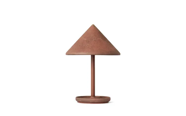 Mater - Terra Portable Table Lamp Coffee Waste Rust Red