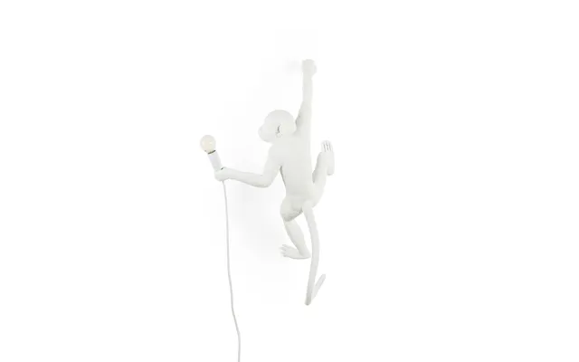Monkey Hanging Wall Lamp Right White Monkey Lamp Seletti - Living Room product image