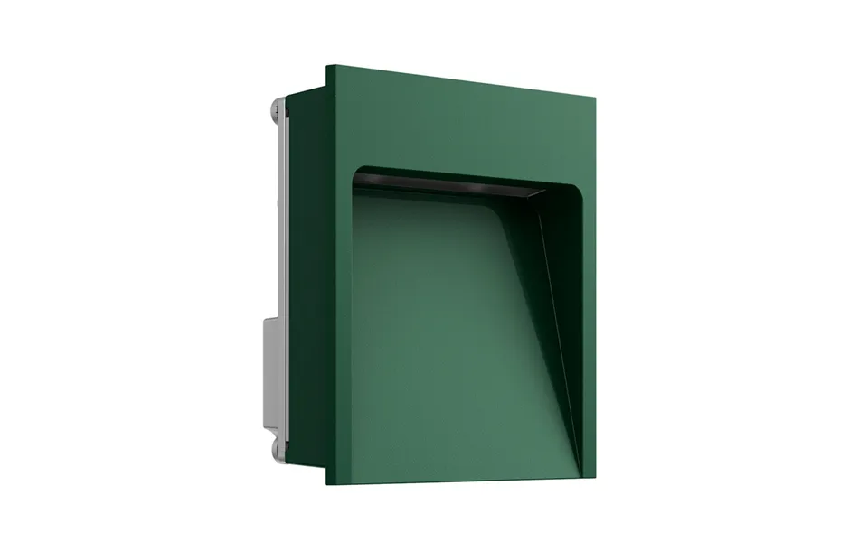 My Way Outdoor Recessed Wall Lamp, Forest Green, 2700k, Ip65 Flos - Patio