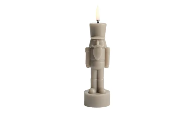 Nutcracker Led Candle, Sand, Height 17 Cm - Uyuni Lighting