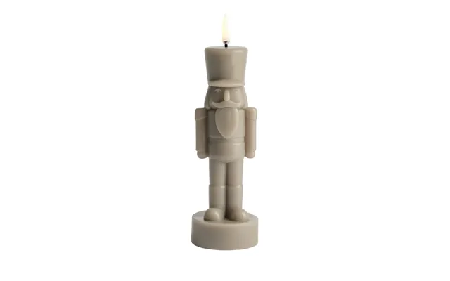 Nutcracker Led Candle, Sand, Height 21 Cm - Uyuni Lighting