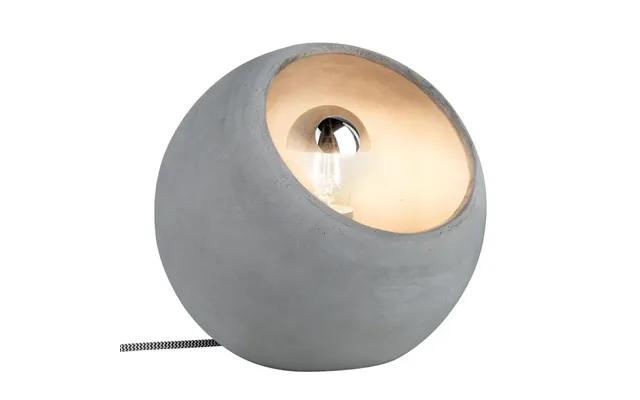 Paulmann - Ingram Table Lamp Grey Concrete