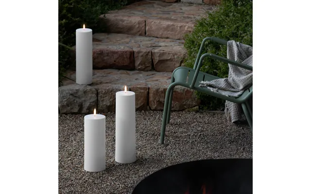Pillar Maxi Outdoor Led Candle H 40 Cm, Ipx5 - Uyuni Lighting