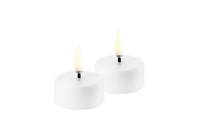 Rechargeable Led Candle, 2-pack, 3.9 Cm, White - Uyuni Lighting