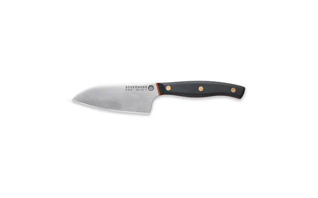 Savernake Dna Gt11 11cm Bar Knife - Anthracite & Orange With Traditional Handle product image