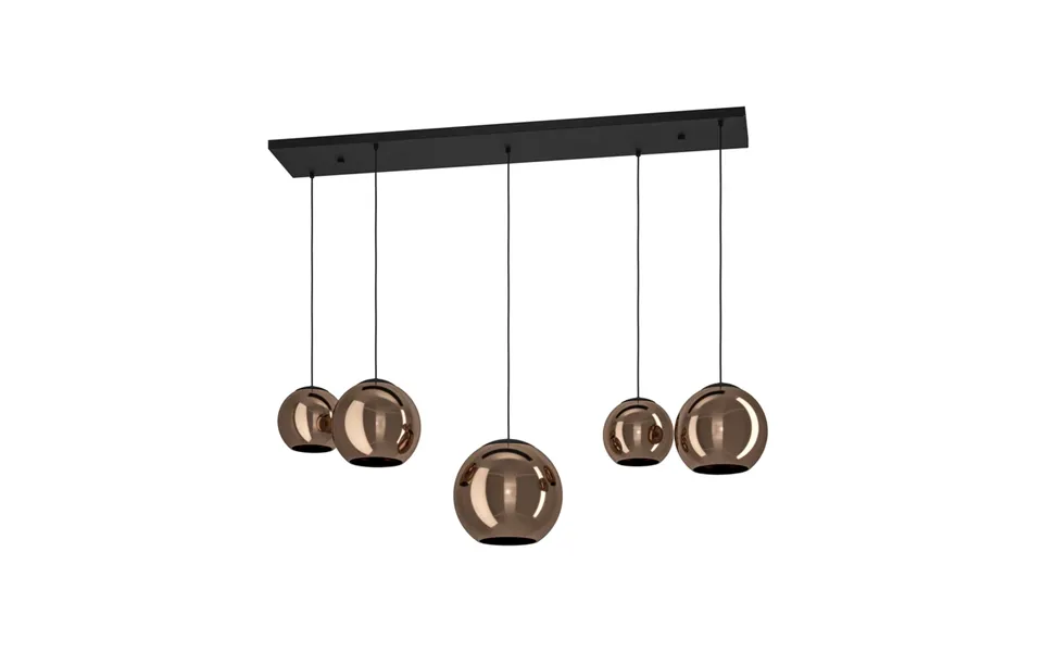 Stars Of Light - Cordoba Hanging Light, 5-bulb, Long, Copper Eglo
