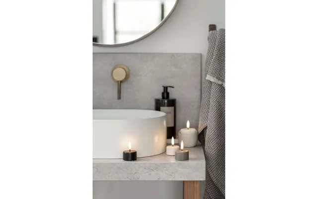 Tealight Led 4 X 2.1 Cm Sandstone - Uyuni Lighting