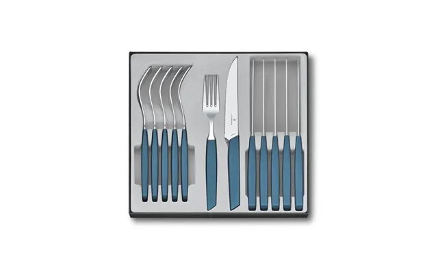 Victorinox Swiss Modern 12 Piece Cutlery Set Cornflower 6909612w212