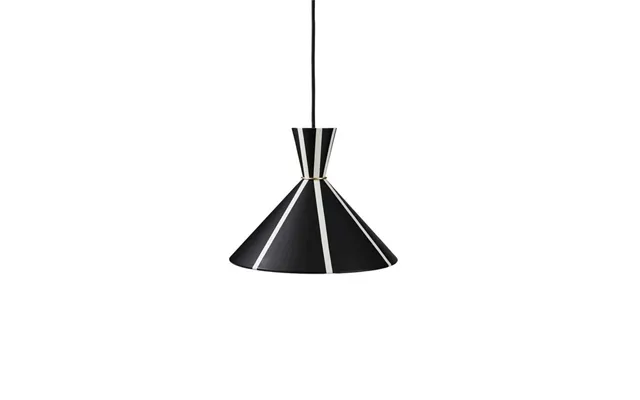 Warm Nordic - Bloom Strip Hanging Light, Black White, Ø 30 Cm