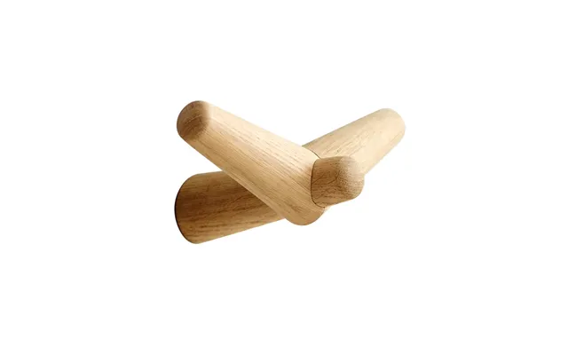 Woud - Tail Wing Coat Hook Medium, Length 20 Cm, Oak