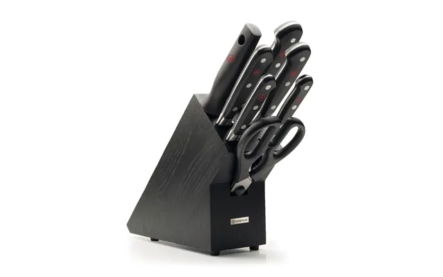 Wüsthof Classic 7pc Knife Block Black Ash Wt1090170707