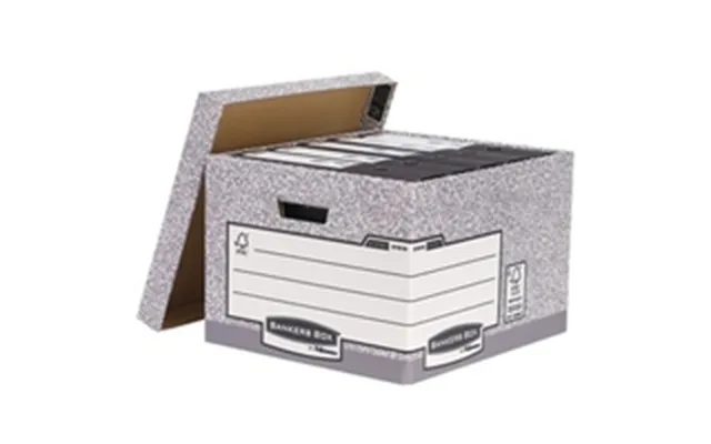 Bankers Box Bankers Box Stor Box Large Grey Pk10