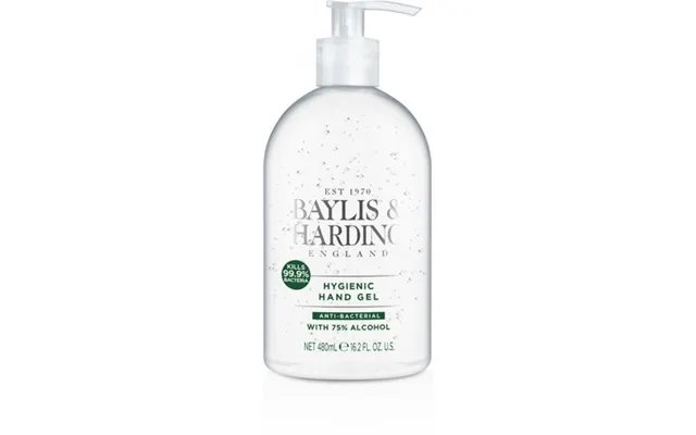 Baylis & Harding Un-fragranced Hand Sanitiser Gel 480ml product image