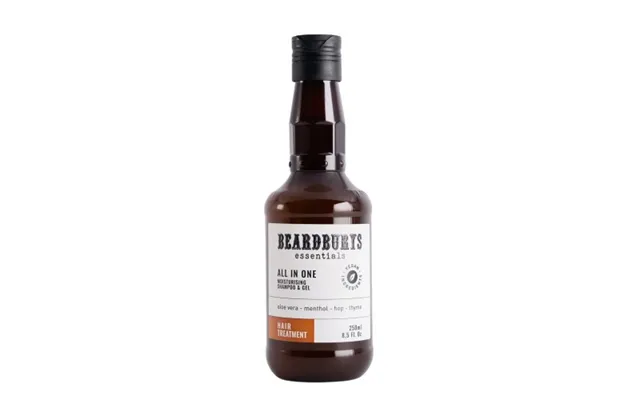 Beardburys Essentials All In One Moisturising Shampoo - Conditioner & Gel 250ml