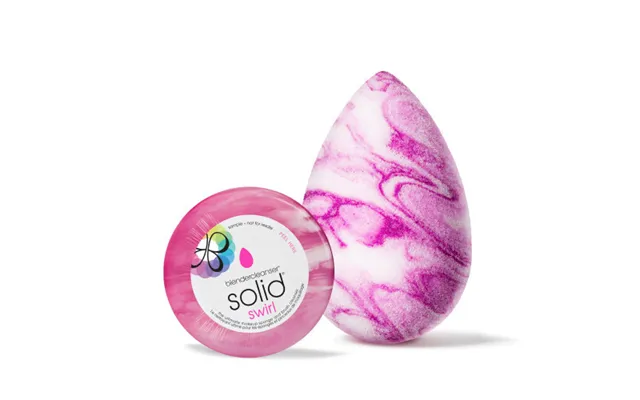 Beautyblender Original Sponge And Solid Cleanser Kit Swirl About Town