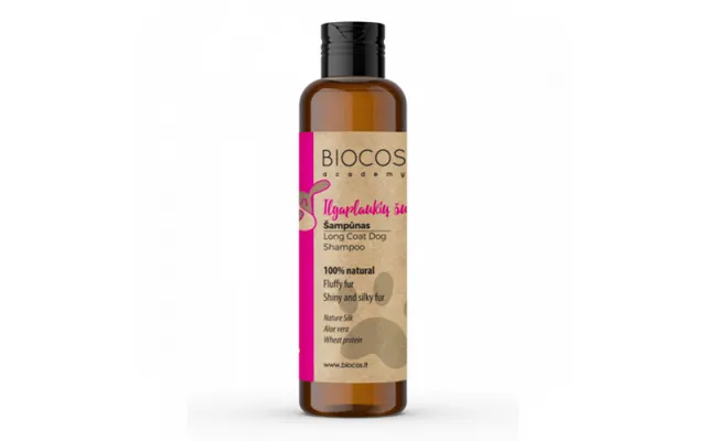 Biocos Pet Care Long Coat Dog Shampoo 200ml