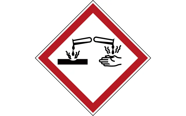 Brady Ghs Symbol - Corrosive 4 Pcs
