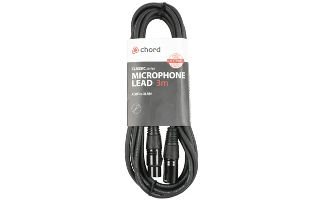 Chord Electronics 190.096uk Audio Cable 3 M Xlr Black