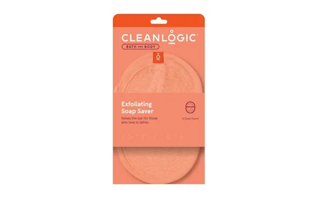 Cleanlogic Bath & Body Exfoliating Soap Saver Orange