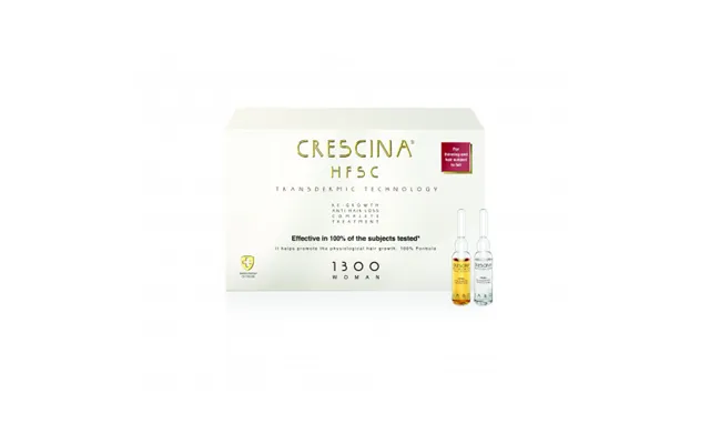 Crescina Transdermic Technology Complete Treatment 1300 Woman 20amp