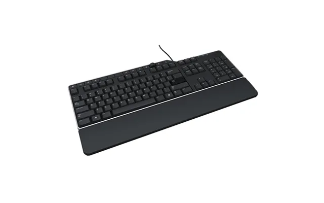 Dell Kb-522 Keyboard Office Usb Qwerty Norwegian Black. Silver