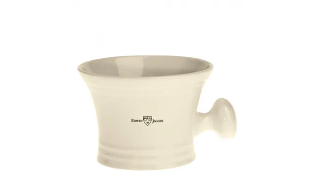 Edwin Jagger Porcelain Shaving Bowl With Handle Ivory