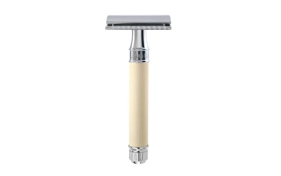 Edwin Jagger Rubber Coated De Safety Razor Ivory