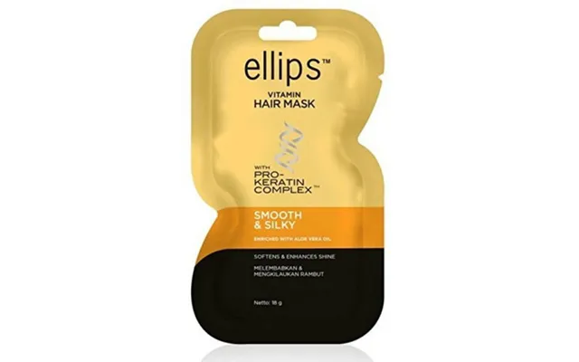 Ellips Yellow Smooth & Shiny Hair Mask 18g