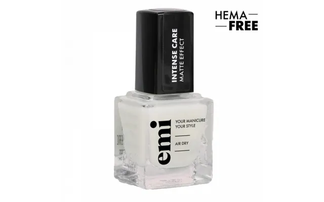 E.mi Intense Care Matte Effect Nail Intensifier For Thin And Fragile Nails 9ml