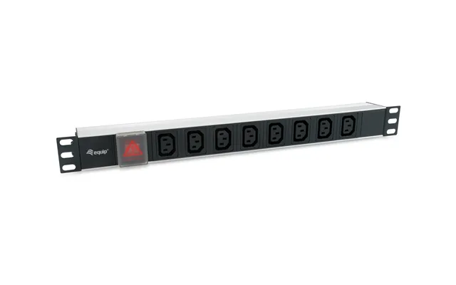 Equip 333310 Power Distribution Unit Pdu 8 Ac Outlet S 1u Black