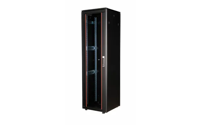 Equip Dynamic Flex 19' Cabinet. 42u. 600x600mm. Ral9005 Black