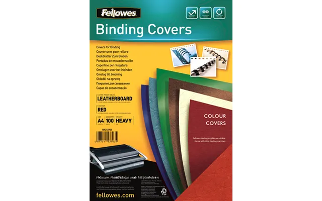 Fellowes Delta A4 Paper Red 100 Pc S