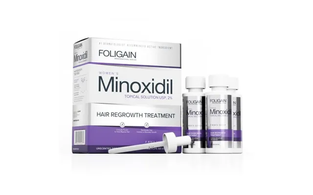 Foligain Minoxidil 2% Hair Regrowth Treatment For Women 6 Months product image