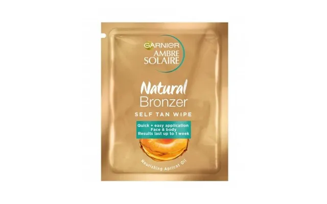 Garnier Ambre Solaire Bronzer Self Tan Wipes 6.1 Ml