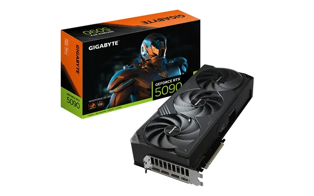 Gigabyte Geforce Rtx 5090 Windforce Oc 32g Graphics Card - 32gb Gddr7