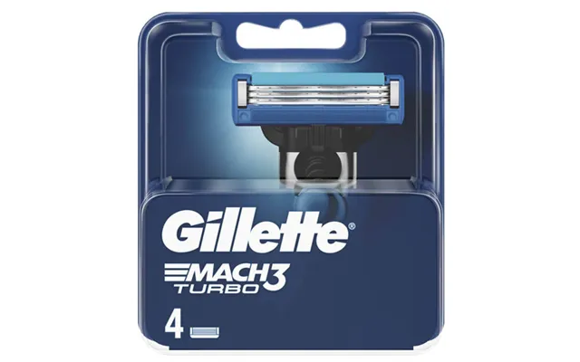 Gillette Mach 3 Turbo Cartridges 4 Pcs.