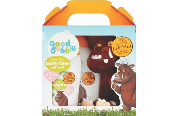 Good Bubble Gruffalo Prickly Pear Bath Time Gift Set 250ml 100ml