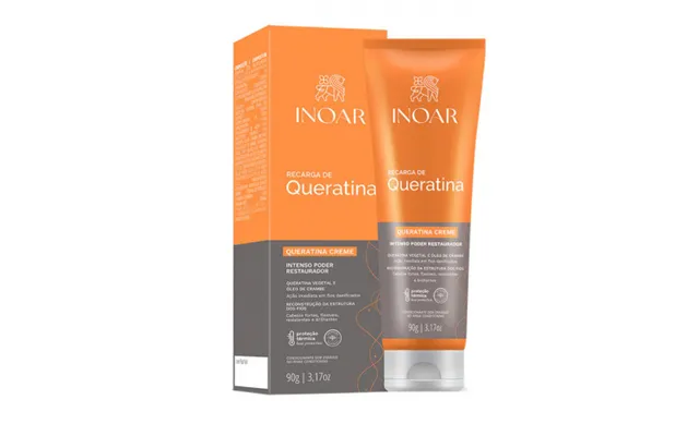 Inoar Queratina Creme Keratin Recharge 90g