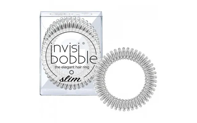 Invisibobble Slim The Elegant Hair Ring Sweet Chrome