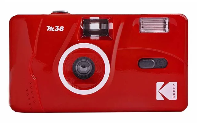 Kodak M38 Compact Film Camera 35 Mm Red